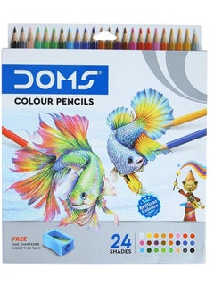 اشتري 24-Piece Colour Pencils Multicolour في الامارات