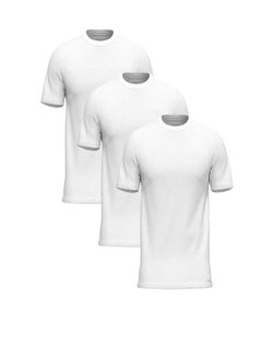 Buy Men's T-Shirt Half Sleeve Casual T-shirt (Pack of 3) in UAE