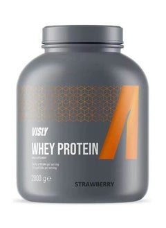 Buy Visly Whey Protein Strawberry 2000g in UAE