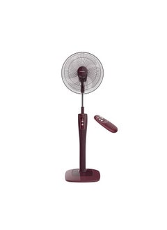 Buy TORNADO Stand Fan 16 Inch, 4 Blades, Remote, Vino TSF-75RED in Egypt