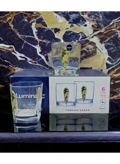 Buy LUMINARC CUP SET 6 PIECES 300ML - TONGAN GREEN in Egypt