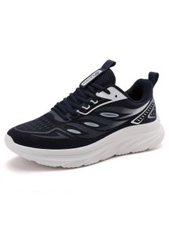 Buy SKYVIEW Men Running Shoes Men Casual Breathable Walking Shoes Sport Athletic Sneakers Gym Tennis Slip On Comfortable Lightweight Shoes Navy in UAE