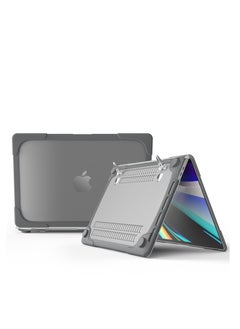 Buy Hard Shell Case Cover with Kickstand Shockproof Function for MacBook Pro (A2141) 16 inch in UAE