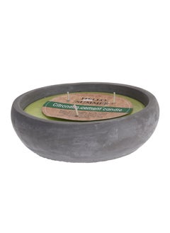 اشتري Candle In Cement Pot Green في الامارات