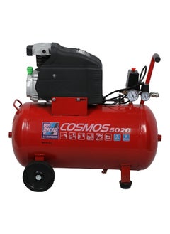 Buy 2HP Front Handle Cosmos Air Compressor with WheelRed and Black 50 L JE1129537791 in Saudi Arabia