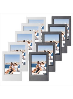 Buy Mini Picture Frame for Instax Mini 12/11/9/8/7+/EVO 3'' Film-Classic Polaroid 2x3 Photo Frame (10 Pack) in UAE