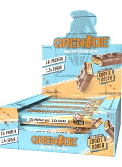 Buy Grenade Chocolate Chip Cookie Dough 12 X 60g in UAE