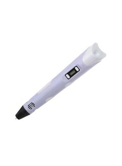 Buy 3D Printing Pen With Adjustable Speed And Temperature (USB Plug) Purple in UAE