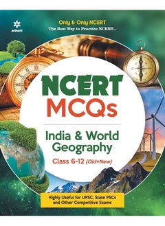 Buy NCERT MCQs India & World Geography Class 6-12 (Old + New) in UAE