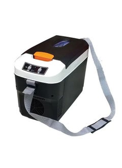 اشتري 12L Portable Car Refrigerator,Used for Trucks Catering Car and Ship Compact Freezing Small Electric Cooler for Outdoor Camping/Traveling(Black) في الامارات