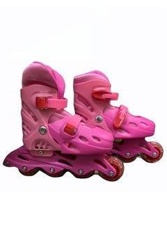 Buy Kids Unisex Four Wheel Roller Skating Shoes M in Saudi Arabia