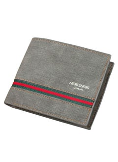 Buy Stylish Multi-Slot Durable Classic Wallet Grey in UAE