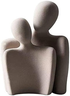 Buy Freci Lovers Statue Abstract Hugging Couple Figurine Couple Statue For Wedding Valentines Day Gift in Egypt