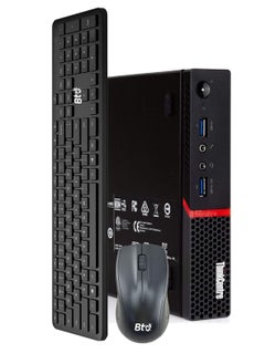 Buy Lenovo ThinkCentre Tiny M700 Desktop - Intel Core i5 6th Gen, 8GB RAM, 256GB SSD, Includes Original Adapter, Keyboard and Mouse, Open Box Model for Small and Powerful Performance in UAE