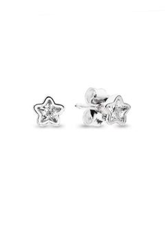 Buy Pandora Moments Women's Fashion Versatile Classic Cubic Zirconia 925 Silver Sparkling Star Pendant Earrings Gift 290597CZ in UAE