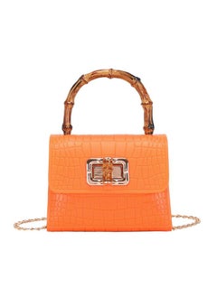 Buy Fashion Ladies Crocodile Pattern Jelly Bag Tote Shoulder Bag in UAE