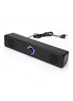 Buy Speakers Usb-Powered Wired Bluetooth Stereo Desktop Speakers For Laptops Tablets in Saudi Arabia