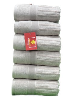 اشتري Interlon 100% cotton towels, set of 6 pieces في السعودية