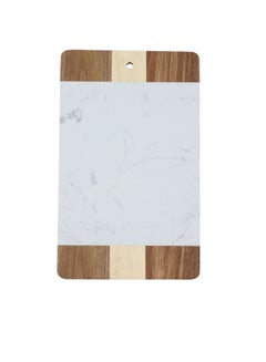 Buy Large White Marble Wooden Cutting Board in Saudi Arabia