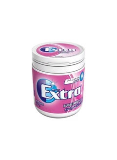 Buy Extra Sugar Free Bubble Mint Flavour Chewing Gum 84g in UAE