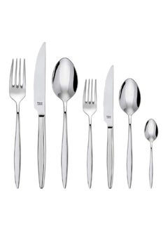 Buy Hisar Mercury - Stainless Steel 18/10 - 84 PCs Cutlery Set. Made in Turkey in UAE