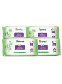 Buy Extra Soft Sensitive Baby Wipes 56's Pack Of 4's in UAE