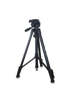 Buy T-590 Light weight Portable Aluminum Camera Tripod Maximum Height 146cm/57.48inch Compatible with Canon Nikon Sony DSLR Camera with Carry Case Load 3kg 6.60lb Load in UAE