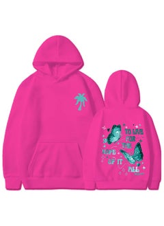 اشتري 2024 Women's Velvet Printed Hoodie في السعودية