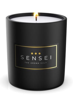 اشتري SENSI Scented Candle for Relaxation, Energy, Mood Enhancement, Purification, Meditation and Healing - Light and GentleAroma–JASMINE في الامارات