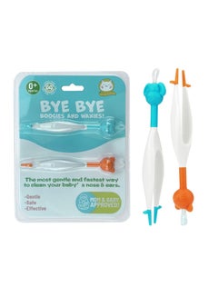 Buy Baby Nose and Ear Cleaner, Soft Flexible Rubber Nasal Booger Picker for Newborns and Infants, Dual Earwax and Snot Removal Tools, Essential Baby Care Products in UAE