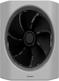 اشتري TORNADO Kitchen Ventilating Fan 20 x 20 cm, Black x Grey TVH-20BG في مصر