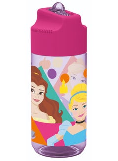 اشتري Princess Bottle Eco Zen Hydro Multicolour Water Bottle Drinking Bottle Hydration Bottle Tumbler Flask Portable Glass Travel Mug في الامارات