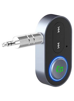 اشتري Blutooth 5.1 Audio Adapter, 3.5mm Jack AUX Dongle RX/TX 2 in 1, Wireless Transmitter/Receiver for TV,Projector,PC,Laptop,Car Audio System في الامارات