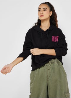 Buy Graphic Pullover Hoodie in UAE