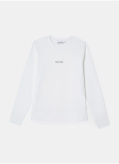 اشتري Plus Size Micro Logo Essential Sweatshirt في الامارات