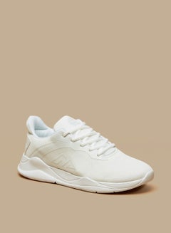 Buy Textured Lace Up Womens' Sports Shoes in UAE