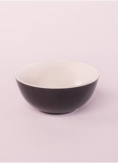 Buy Bright Designs Melamine Bowl 
Set of 6 (D 14cm H 6cm) Double Colour Black in Egypt