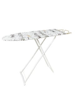 اشتري Tabletop Ironing Board with Iron Rest, All-Iron Frame & Silver Metallic Cover for Faster Ironing في الامارات