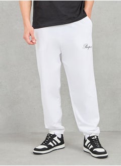 Buy Minimal Pocket Print Oversized Jogger with Drawcord in Saudi Arabia