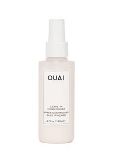 Buy OUAI Leave In Conditioner - Multitasking Heat Protectant Spray for Hair - Prime Hair for Style, Smooth Flyaways, Add Shine & Use as Detangling Spray - No Parabens, Sulfates or Phthalates (4.7 oz) in Saudi Arabia