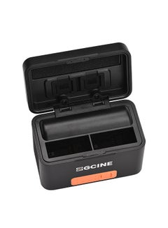 اشتري ZGCINE PS-G10 mini Portable Sports Camera Battery Fast Charging Case 5200mAh Wireless Dual Battery Charger with Type-C Port Replacement for GoPro Hero 10 9 8 7 6 5 في السعودية