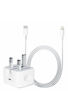 Buy Apple 20W Usb-C Power Adapter Iphone 13 SERIES - Ipad Pro White in UAE