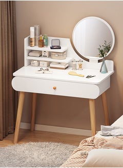 Buy White Fashion Simple Wooden Dresser With Storage in Saudi Arabia