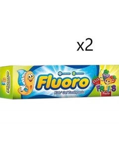 اشتري Fluoro Kids Sparkle Gel Toothpaste with Fruits 1+1 في مصر