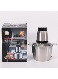 اشتري Electric Meat Chopper and Grinder, Stainless Steel Food Processor for Vegetable and Fruits 3L في الامارات