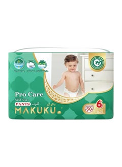 Buy Premium Diapers Procare Pants  Size 6 Xxlarge  15+ Kg  30 Pieces in UAE