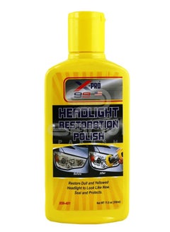 Buy Car Headlight Lens Restoration Polish Clean Restore Cloudy Dull And Yellowed Lens in Saudi Arabia