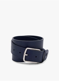 اشتري Engraved Buckle Leather Belt في الامارات