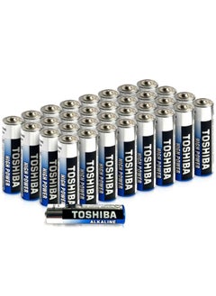 Buy AAA Alkaline Batteries 40 Pack | High Power | Extra Long Operating Time | LR03 Superior Japanese Quality | Super Value Bulk Pack in UAE