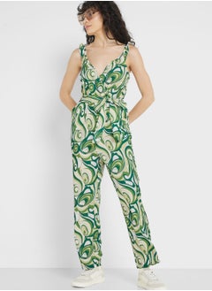 Buy Urban Minx Strappy Printed Jumpsuit in UAE